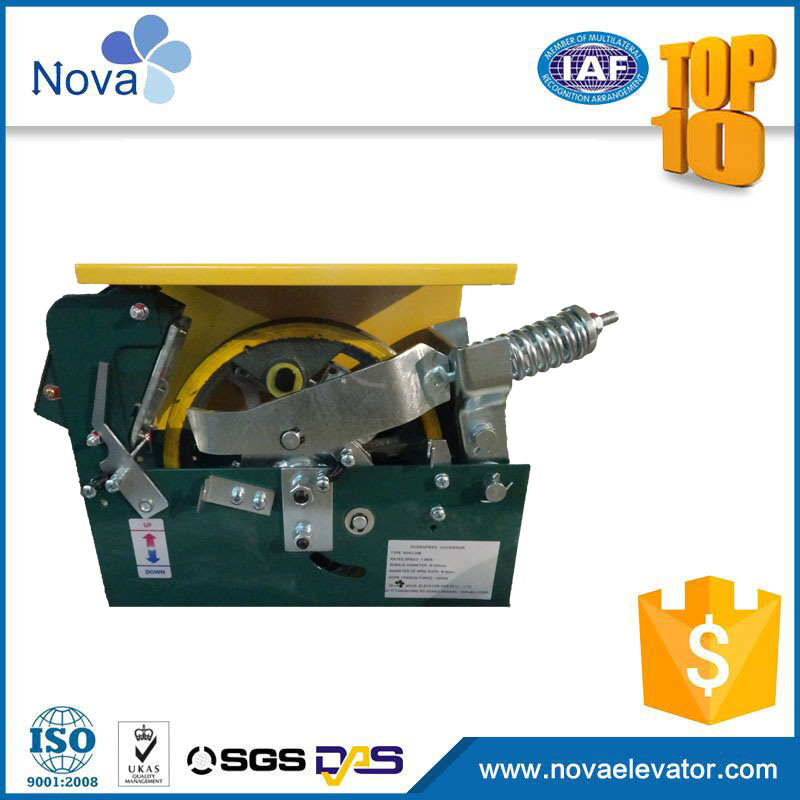 Speed Governor & Tention Device in Lift Safety