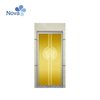 Ti-Gold Mirror Etched Elevator Landing Door Panel