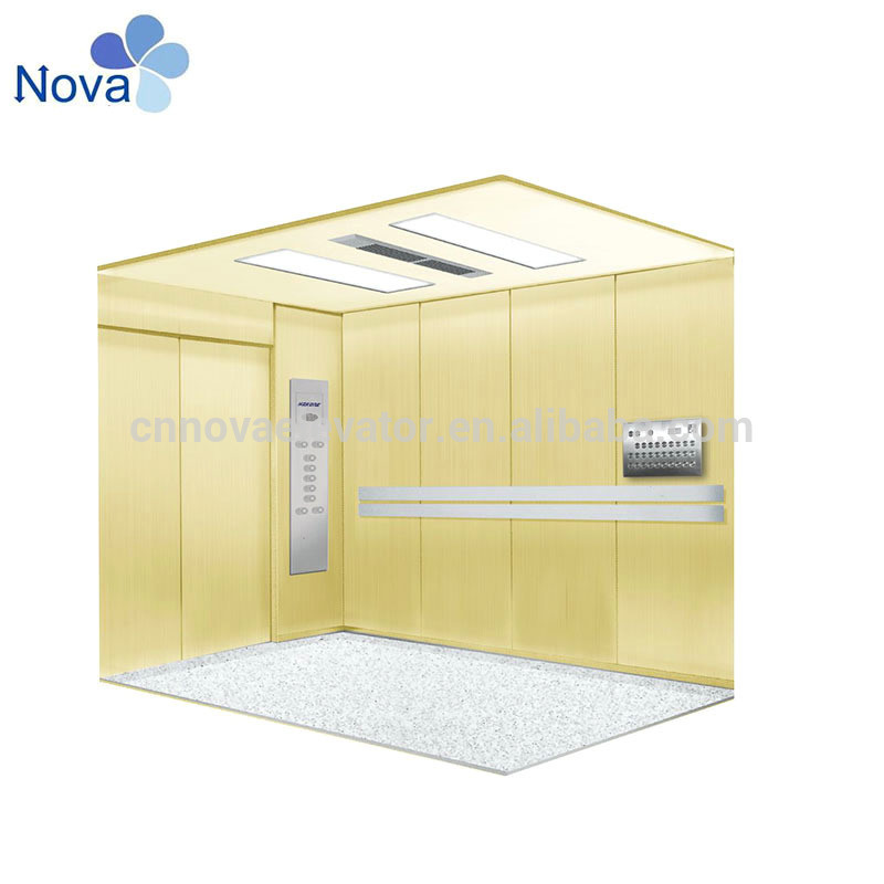 Comfortable Large Space Stainless Steel Hospital Elevator for Sale