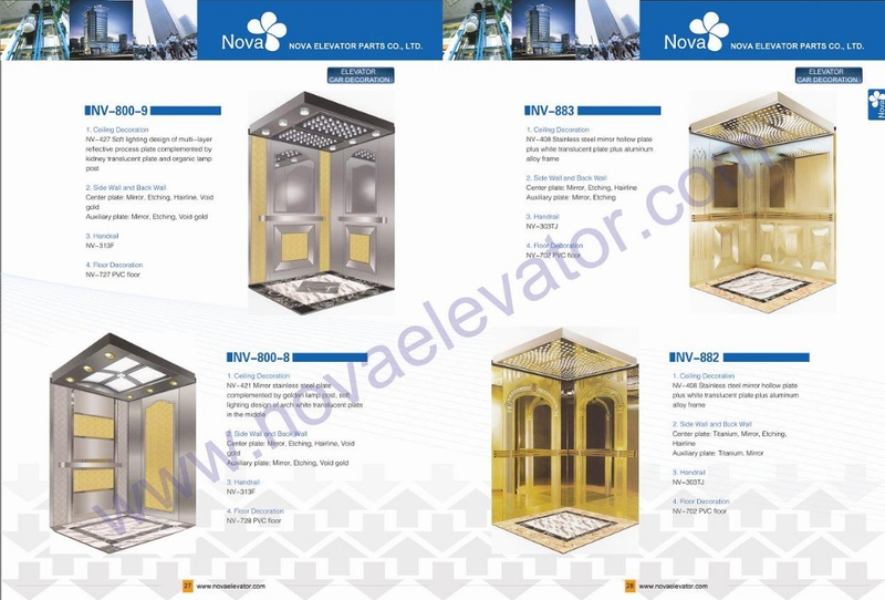 Panoramic Observation Elevator Lift Cabin with All Glass