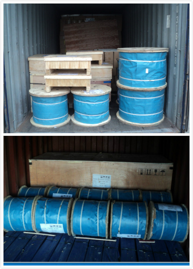 Galvanized Steel Wire Rope for High Speed Elevators