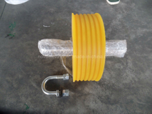 Plastic Pulley Elevator Parts Cabin Counterweight Pulley Roller Nylon Sheave