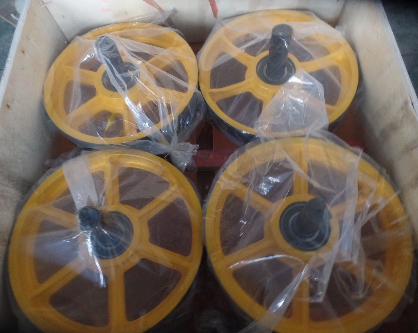 Elevator Cast Iron Sheave with Hrb Bearing