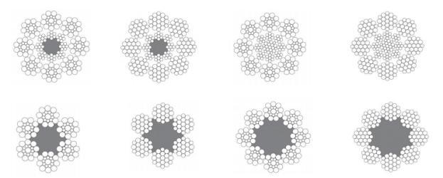 Elevator Steel Wire Rope for Traction Machine 8-22mm