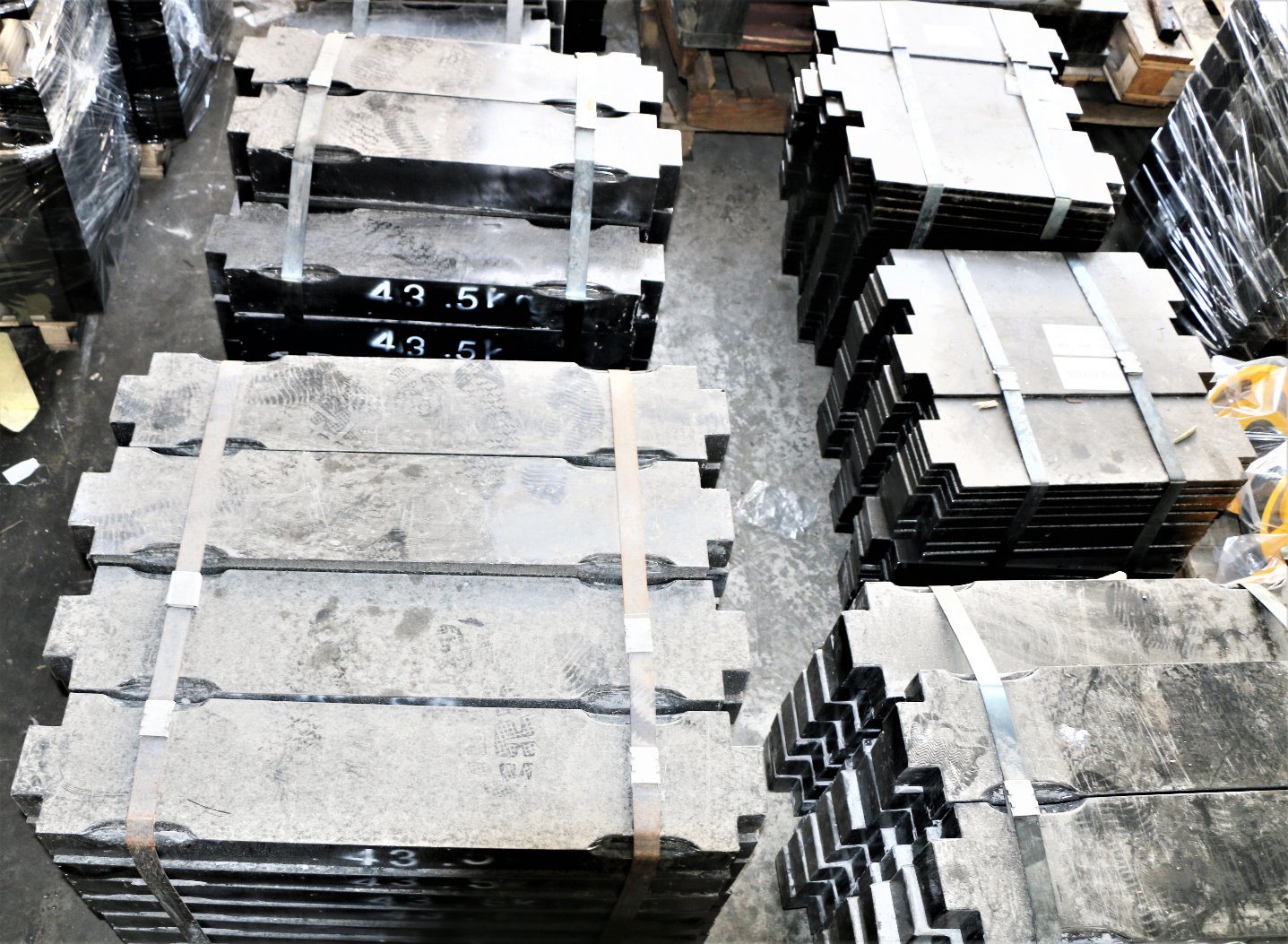 Elevator Counter Weight Block Steel Plate Compound Cast Iron