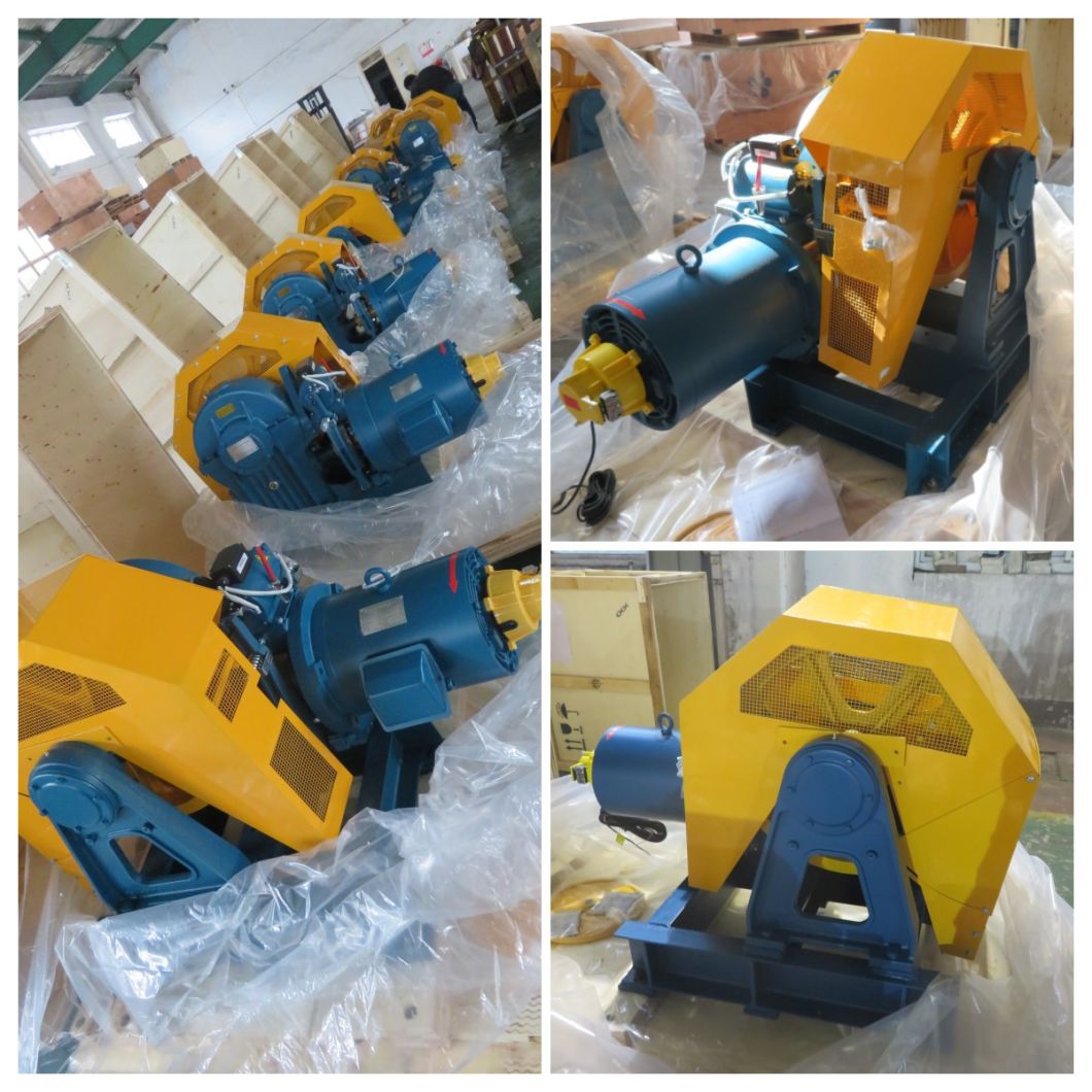 Customize Elevator Gearless Traction Machine for Passenger Elevators with High Quality