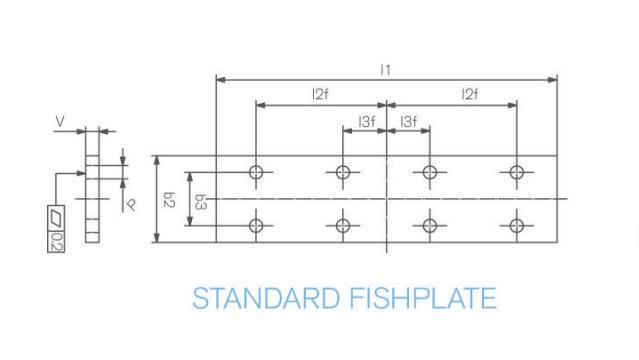 Elevator Shaft Parts T89/B T90 T114/B Tk5a Guide Rail Fishplates