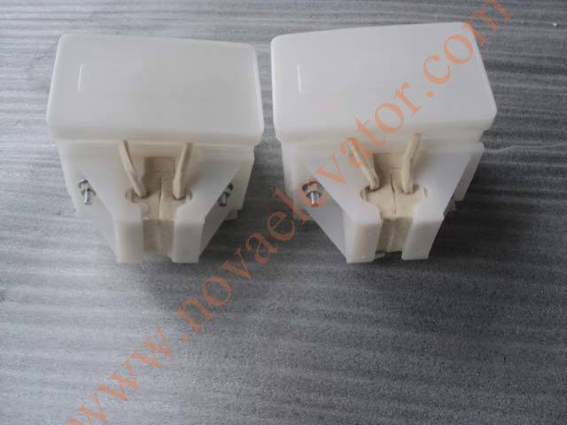 Plastic Square Tin Oil Cup for Elevator Guide Rail