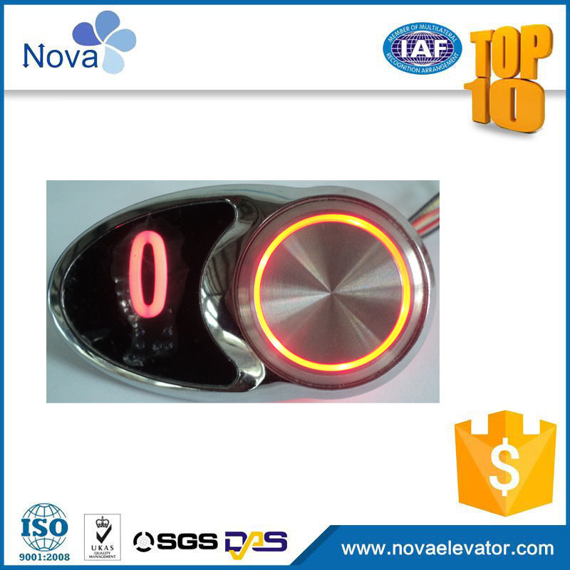 Square or Round Push Button on Lift