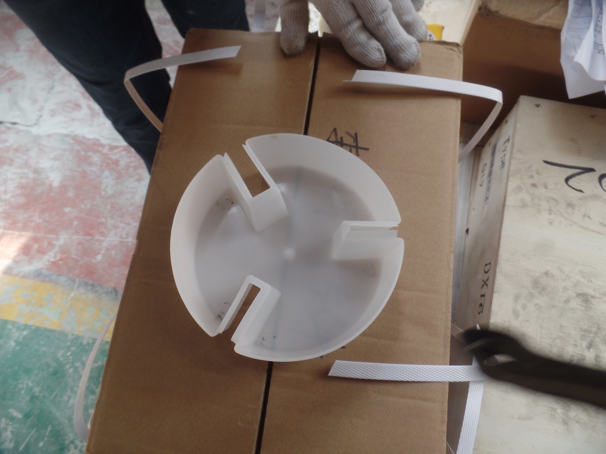 Round Oil Cup Square Oil Collector for Elevator Counterweight