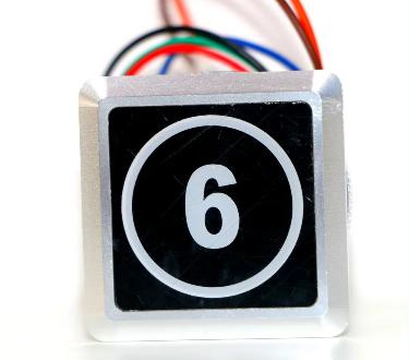 China Factory Color Optional Elevator Lift Push Button