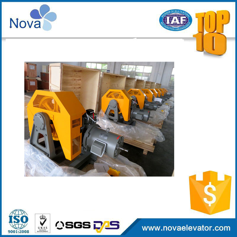 Excellent Geared Motor Dumbwaiter Traction Machine Elevator System