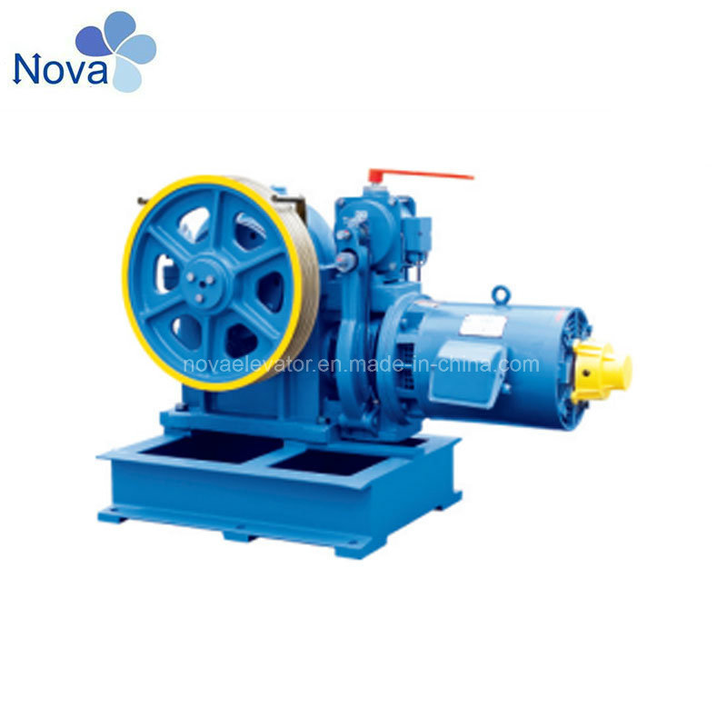 1.00 - 2.00m/S Parallel Control Passenger Elevator Geared Traction Machine