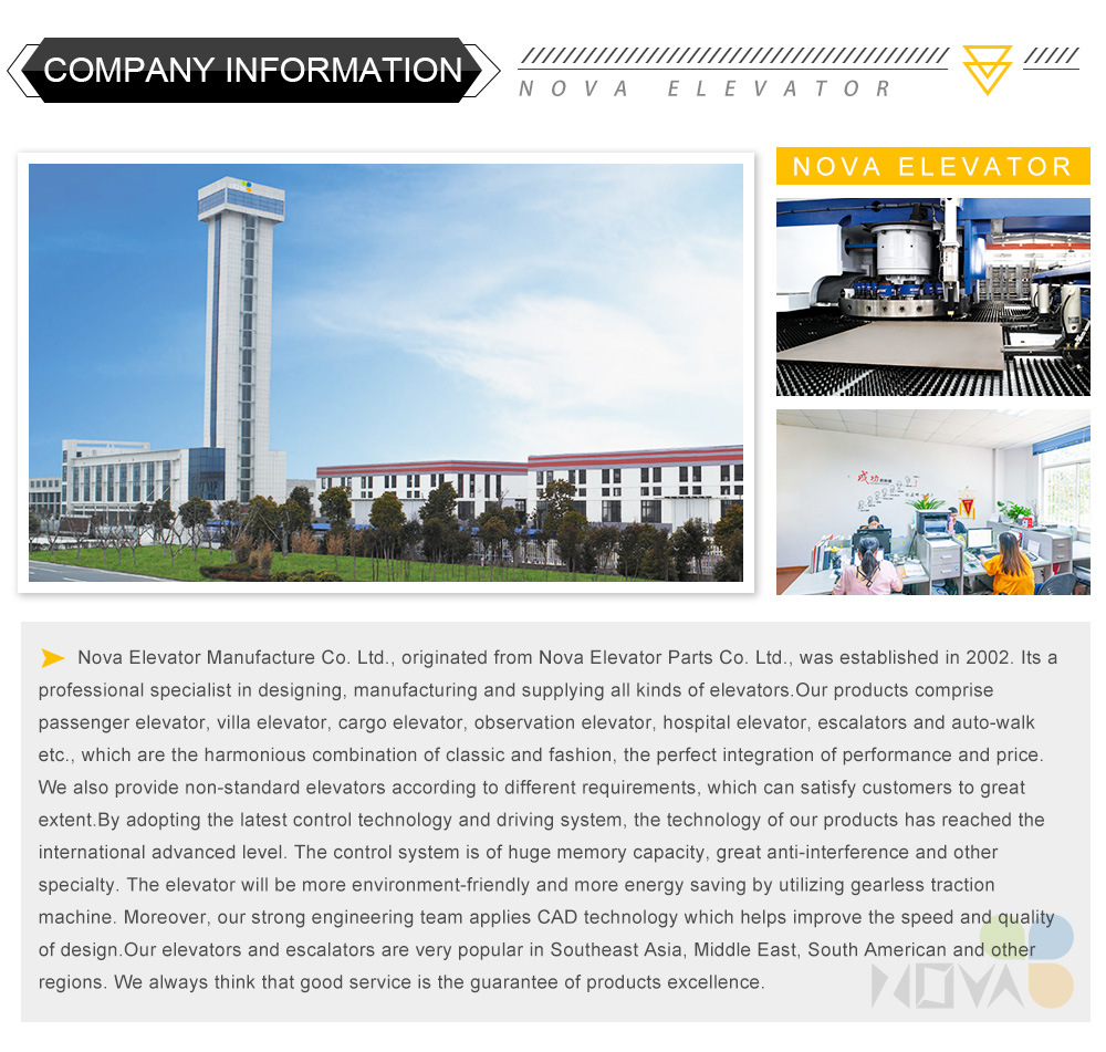 T Guide Mr or Mrl Nova Standard Export Package Elevators Tension Device