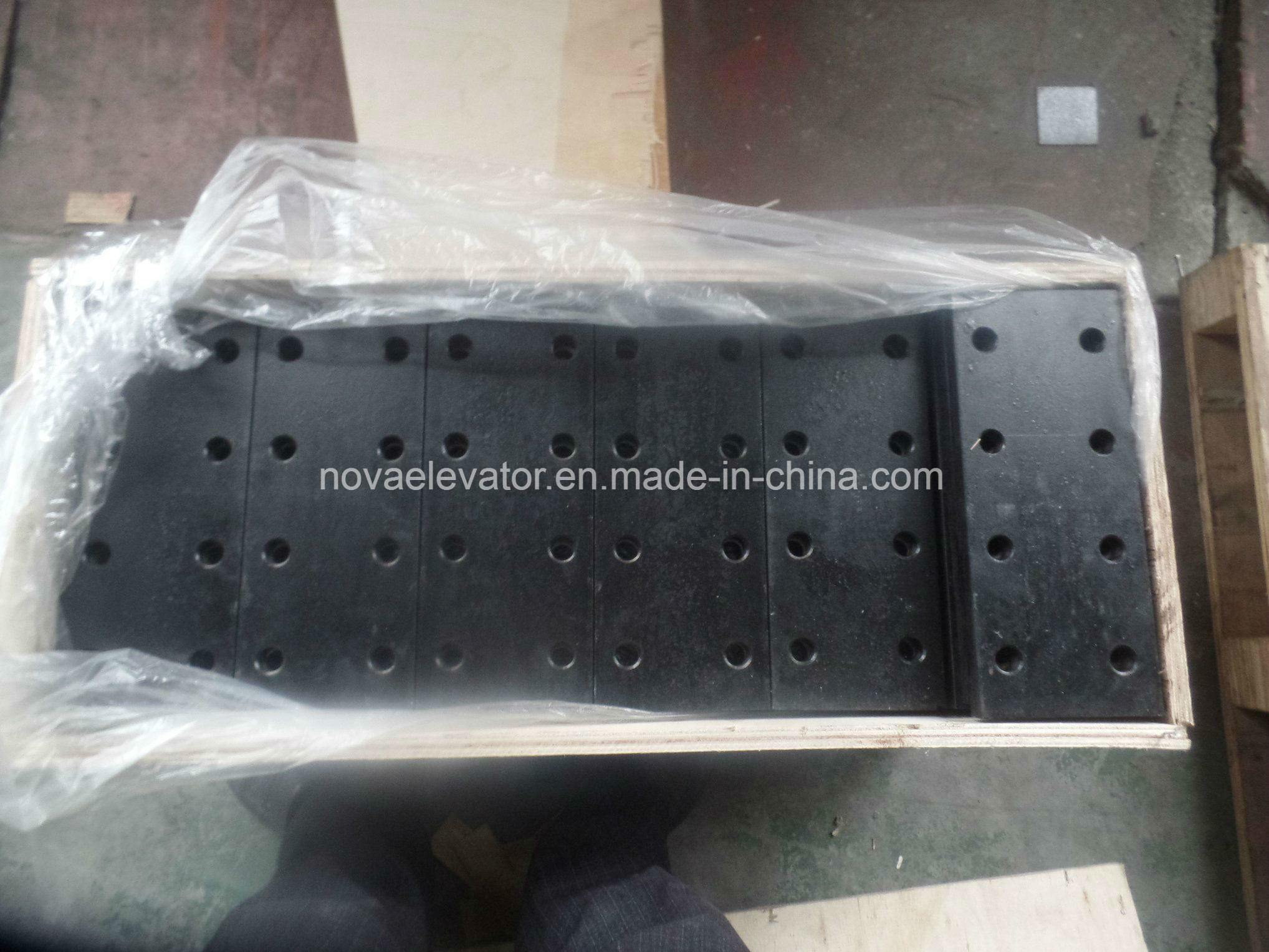 T127-2/B Machined Elevator Guide Rail Fishplate Elevator