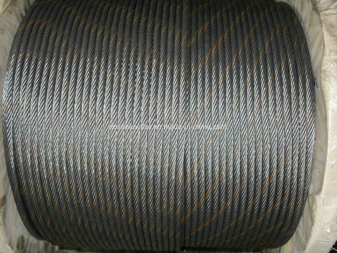Elevator Galvanized Steel Wire Rope for Elevator