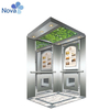 2000kg Mirror Etching Stainless Steel Passenger Lift