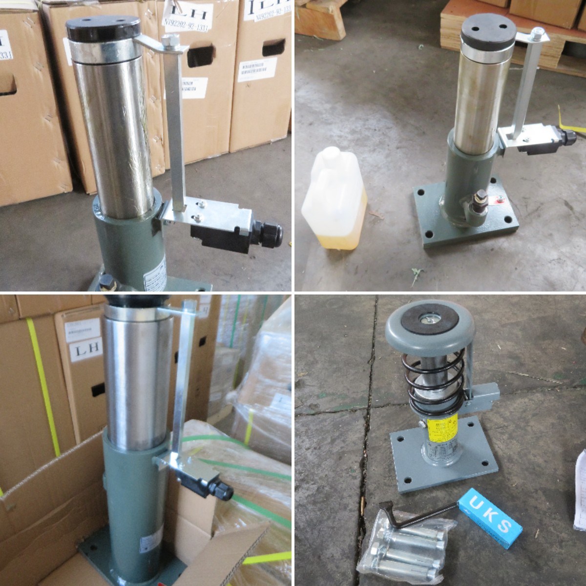 450-1600kgs Lift Elevator Safety Part Elevator Oil Buffer with Spring