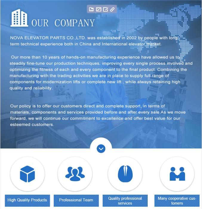 Good Performance Elevator Electrical Components Elevator Cables