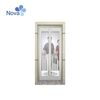 Mirror Etched Stainless Steel Elevator Landing Door Panel