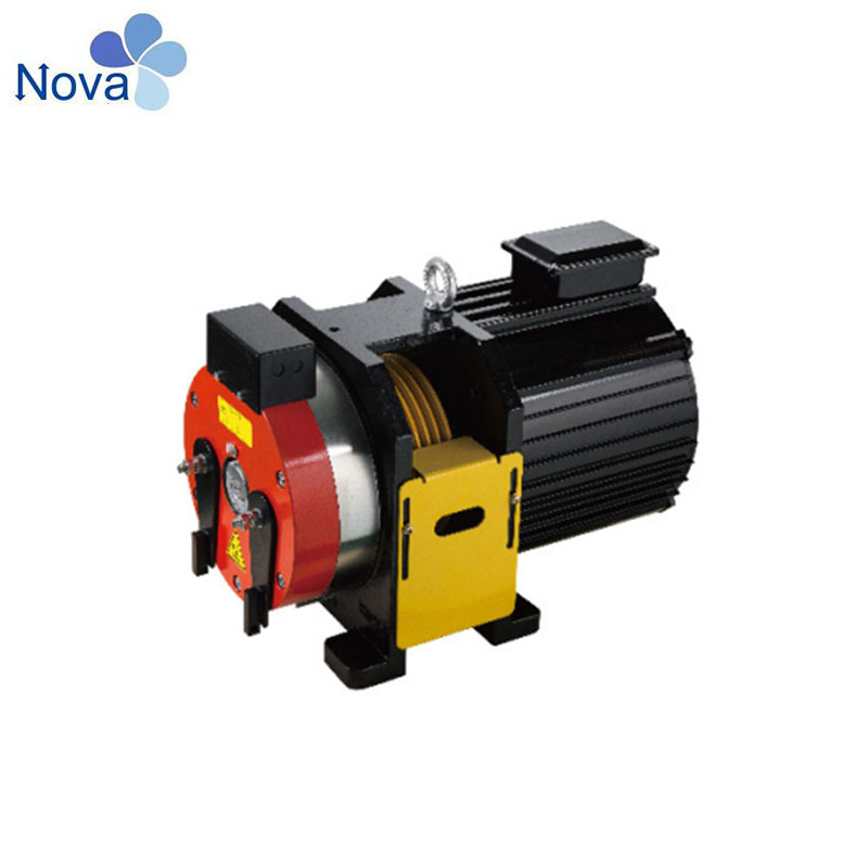 Without Attendant Online Nova in Standard Package Lift Gearless Traction Machine