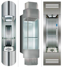 Villa Elevator with Glass Cabin Car
