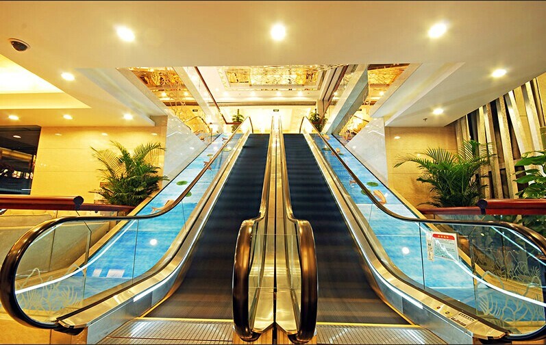 Commercial Building Escalator with Small Machine Room