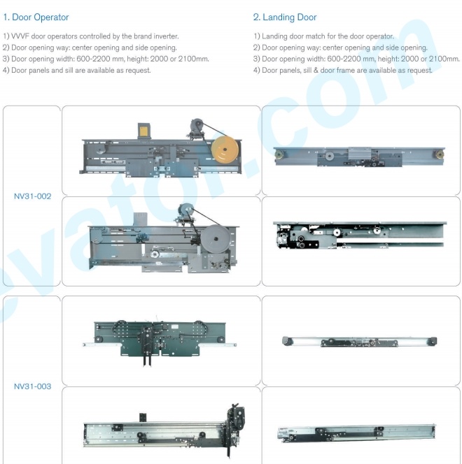 Elevator Door System Automatic Landing Door Operator