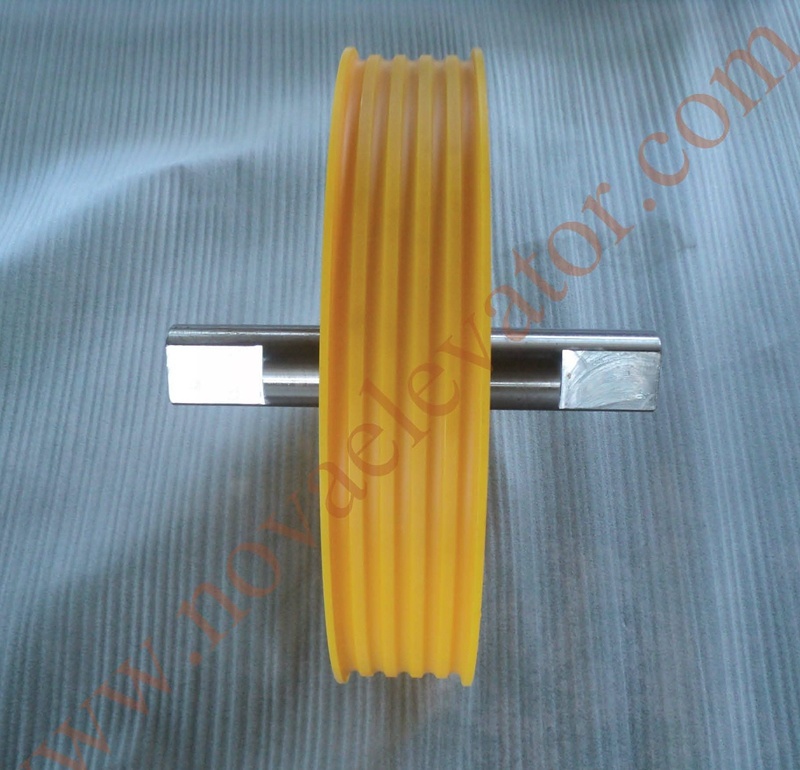 Mc Nylon Sheave for Elevator Car Frame