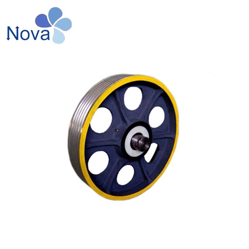 AC 1year Nova Wooden Case Parts for Elevator Nylon Deflector Sheave