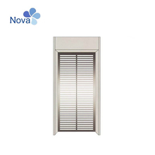 HSS Mirror Etching Elevator Cabin Door Panel Landing Door Panel