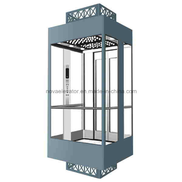 Beautiful Cabin for Panoramic Glass Elevator Observation Lift