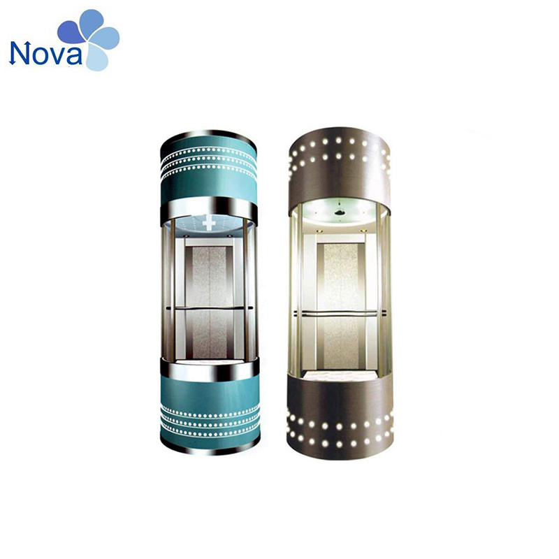 Sightseeing Elevator Glass Cabin Roomless