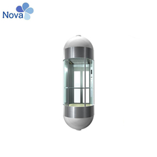 Sightseeing Elevator Glass Cabin Roomless