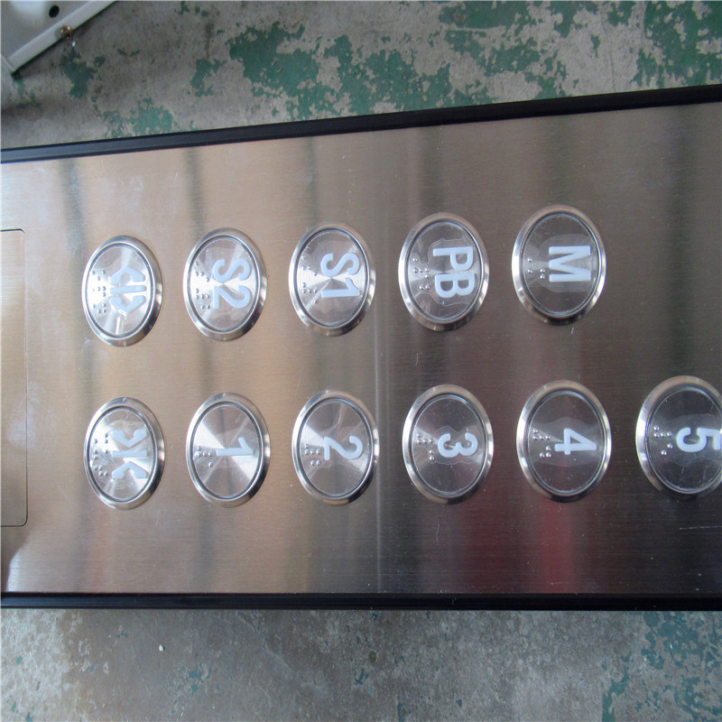 Elevator Operation Panel with Button and Display