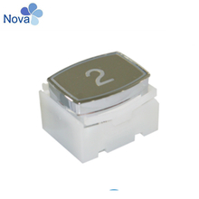 Square Shape Push Button Elevator Parts with Braille