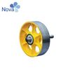 6-10 < 1.0m/S Nova Wooden Case Elevator Spare Part Nylon Deflector Sheave