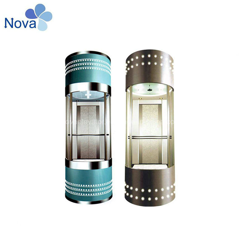 Glass Cabin for Observation Panoramic Passenger Elevator