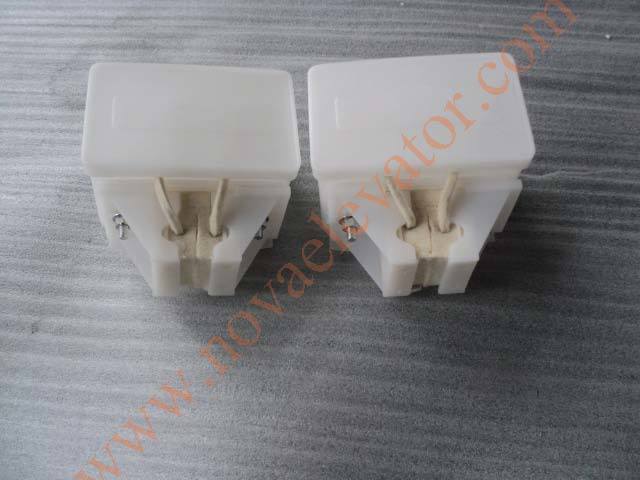 Plastic Square Tin Oil Cup for Elevator Guide Rail