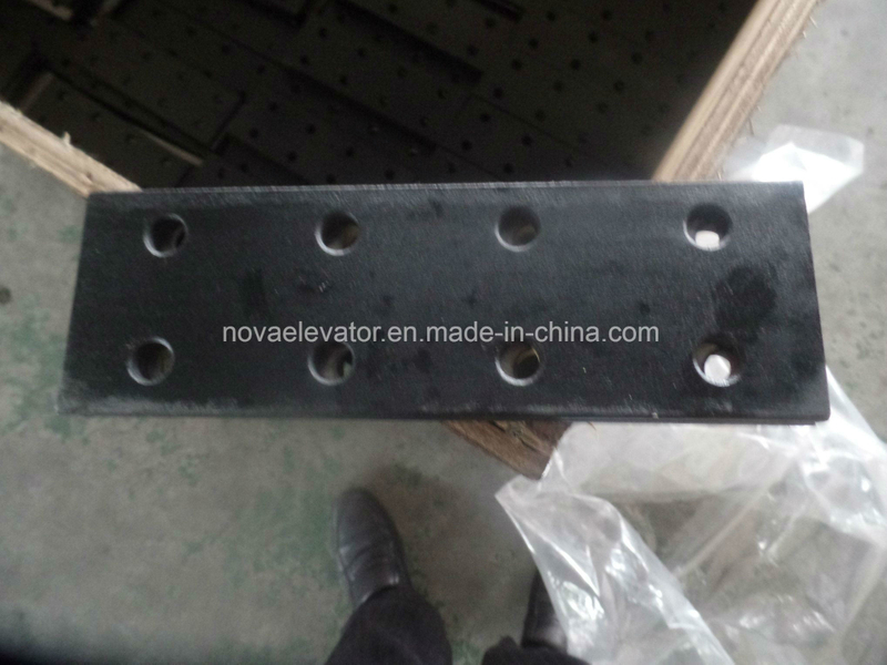 Lift Components Elevator Guide Rail Fishplate for Sale
