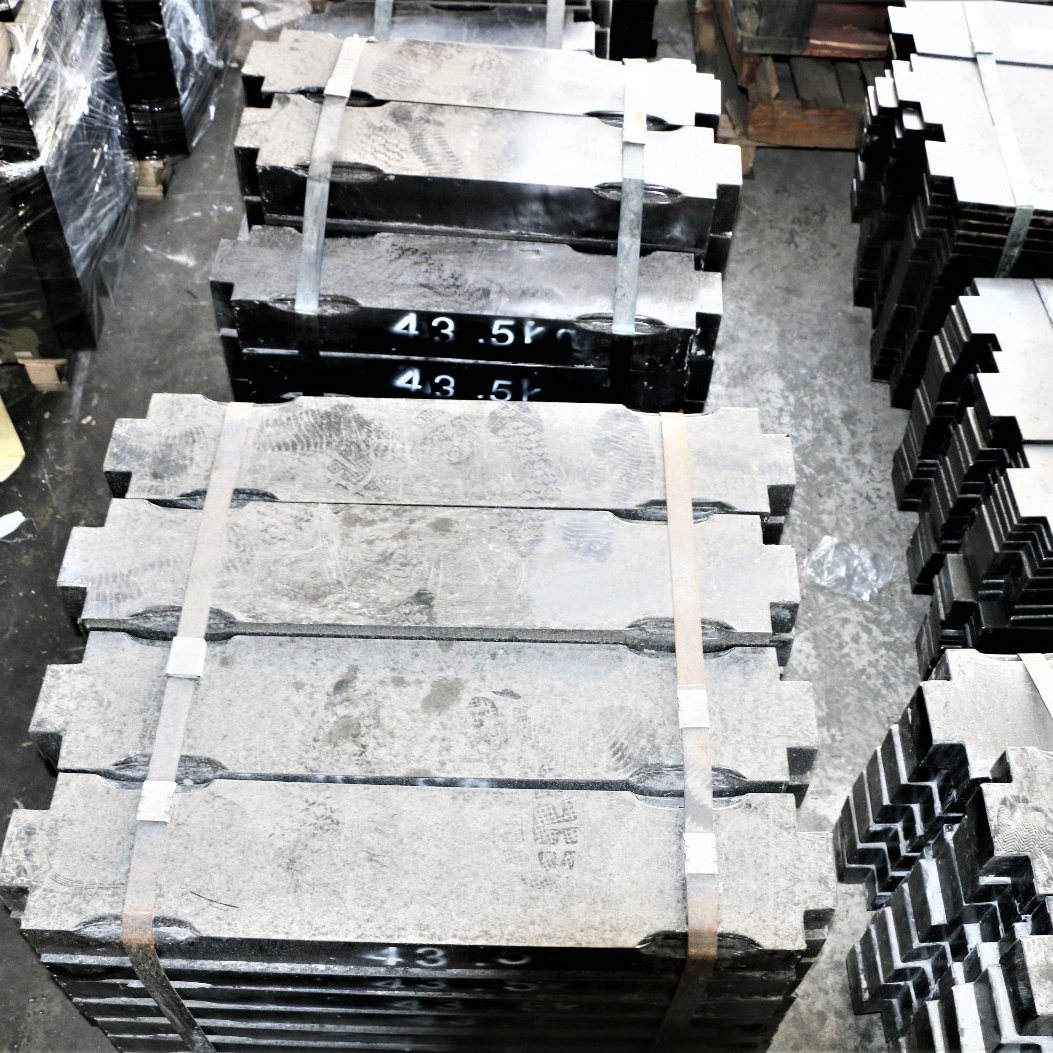 Cast Iron Counterweight Block for Lift Elevator Parts