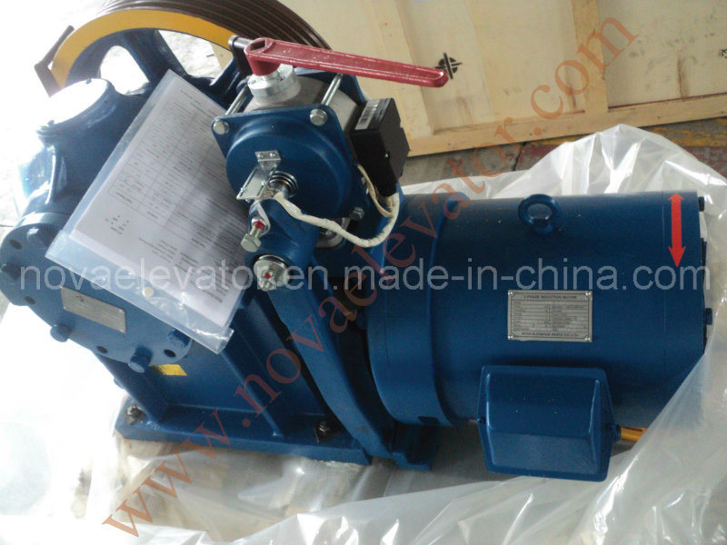 Geared Elevator Traction Machine for Passenger Elevator Lift