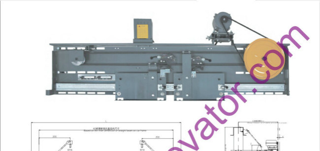Mitsubishi Passenger Lift Center Openingdoor Elevator Door Operator