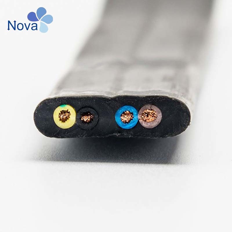 Lift Parts Tvvb Flat Travel Cable From Factory