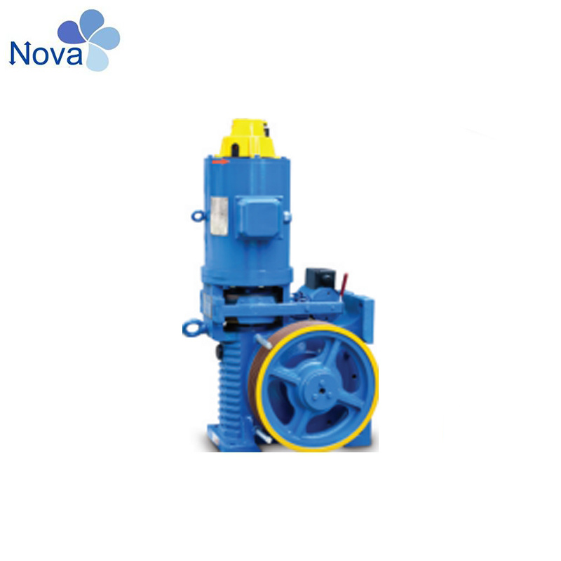 500-1000kg 6 - 10 Nova in Standard Package Elevator Geared Traction Machine