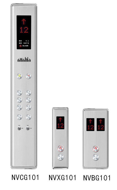 Intercom and Emergency Power Supply Elevator Button Stainless Steel Cop