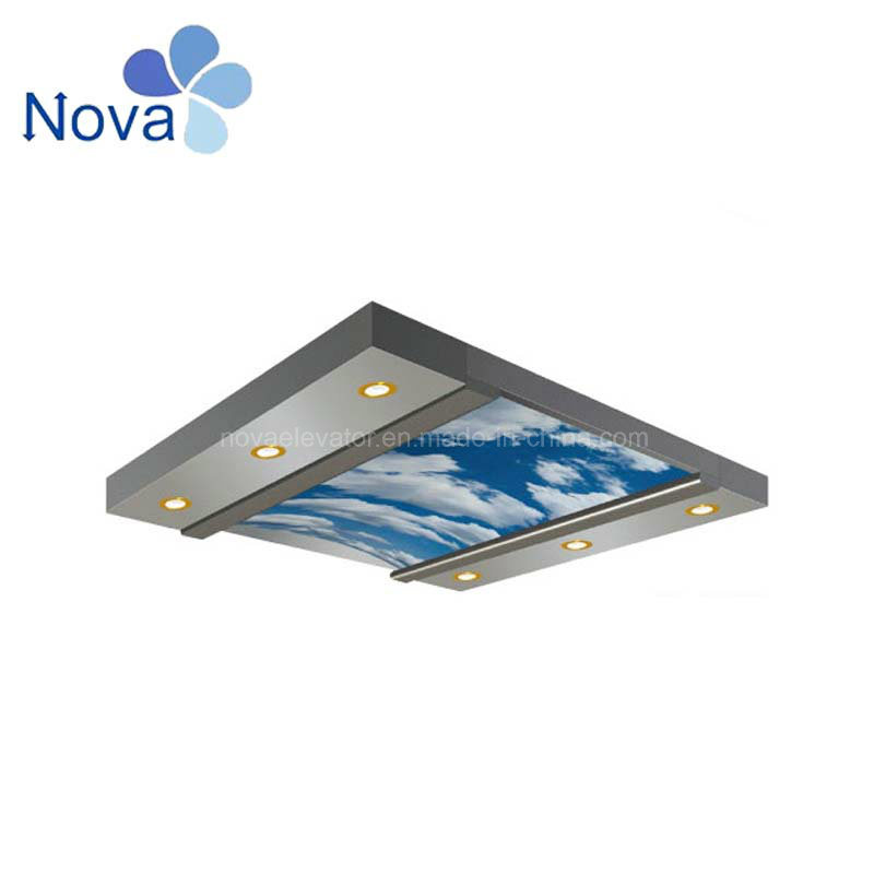 Ad Passenger Lift Car Cabin Car Ceiling