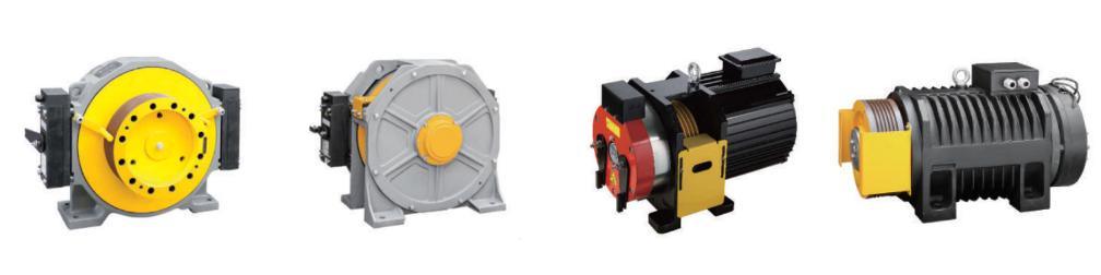 AC Drive Elevator Traction System Elevator Gearless Traction Machine with Good Price