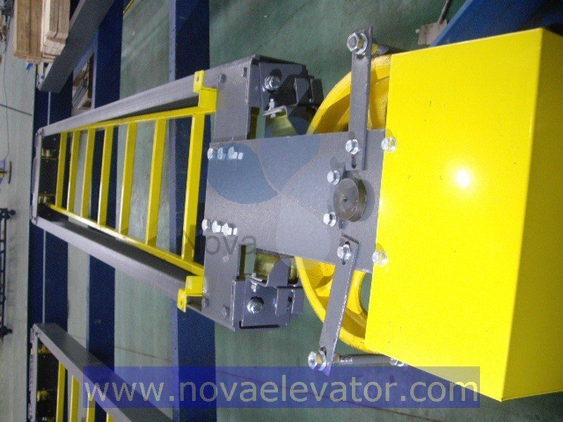 Different Capacities From 320kg to 2000kg Elevator Car Frame