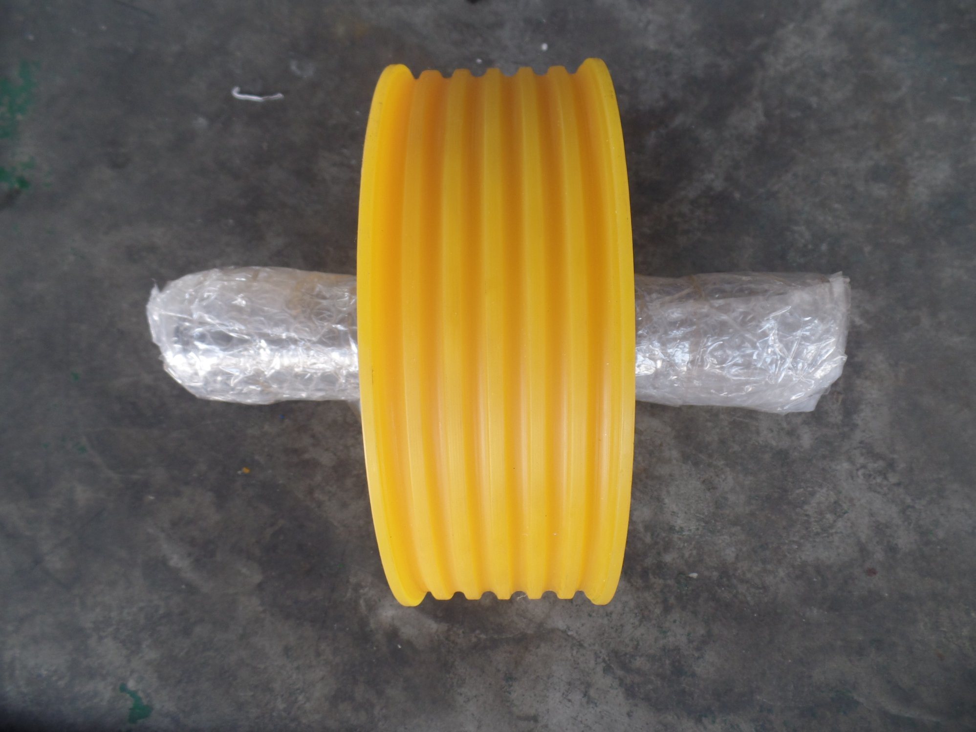 Nylon Elevator Sheave Pulley Plastic Elevator Deflector Sheave with Bearing